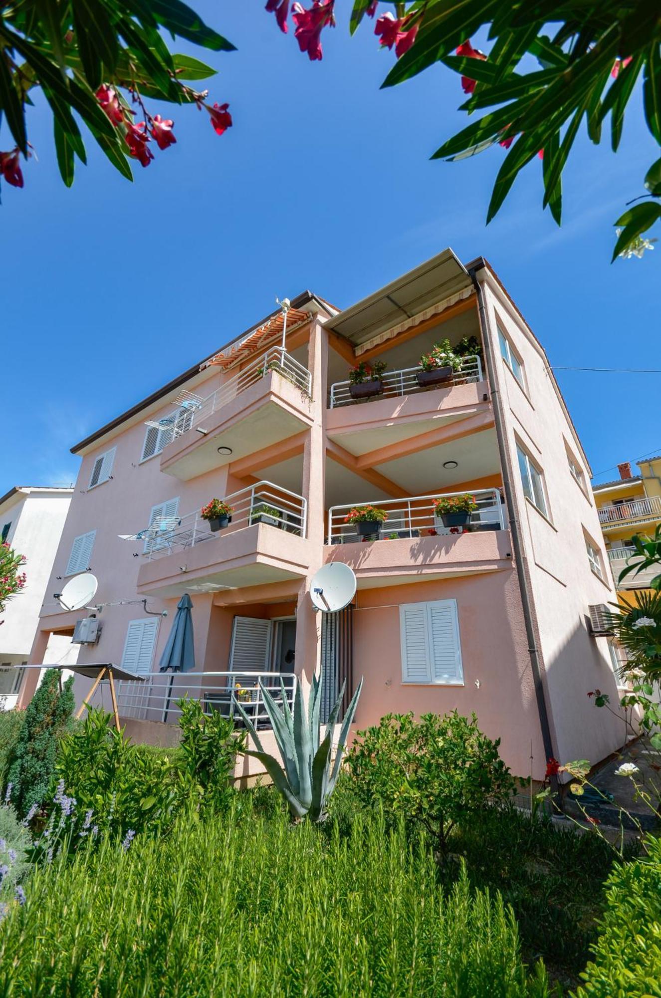 Apartman Kiki Rabac Exteriör bild